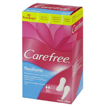 Світлина Прокладки жіночі гігієнічні Carefree Flexi Form (Кефрі Флексі Форм) №30